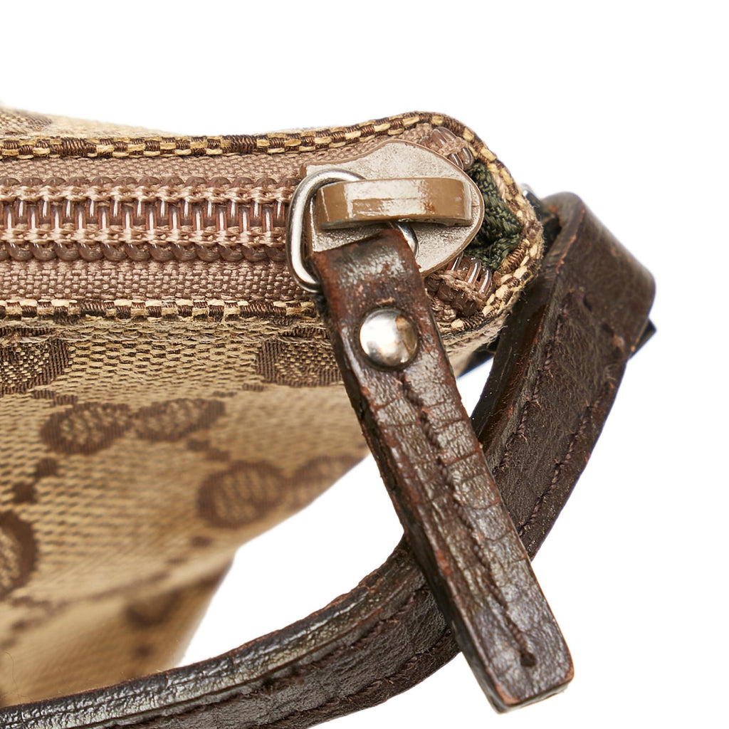 Gucci Gucci Canvas Boat Baguette (SHG-32204)