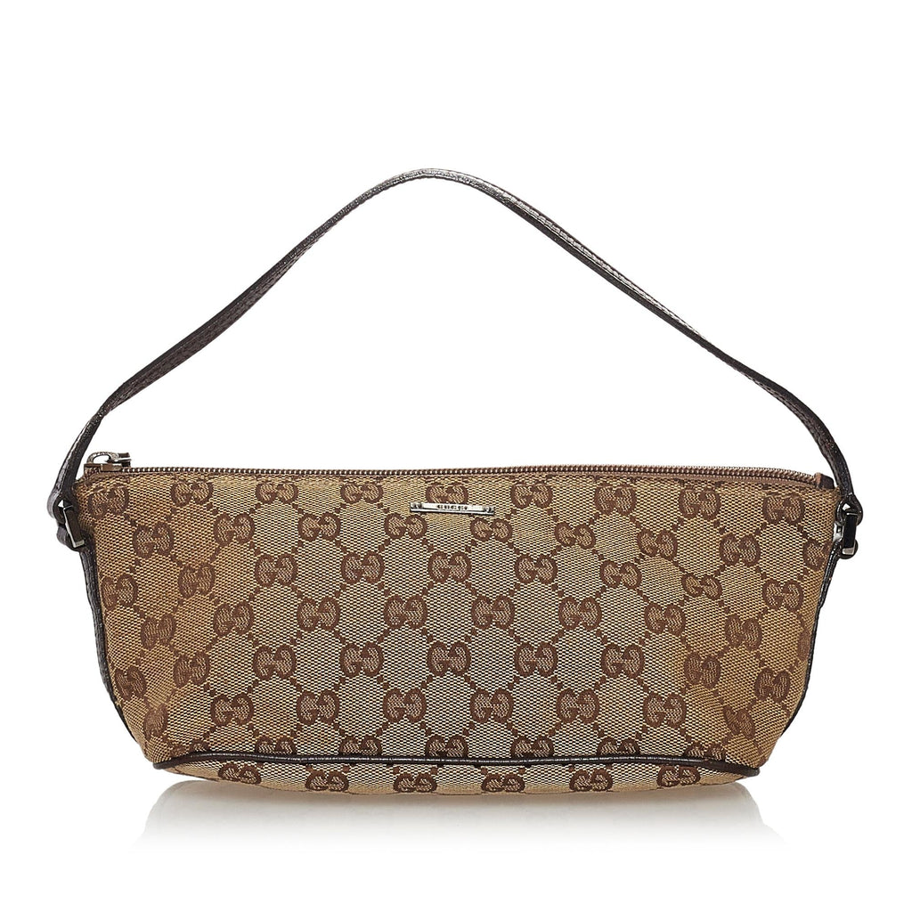 Gucci Gucci Canvas Boat Baguette (SHG-32204)
