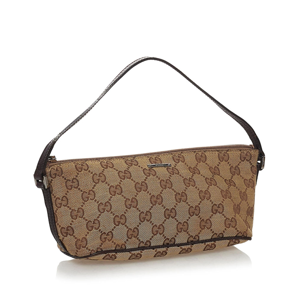 Gucci Gucci Canvas Boat Baguette (SHG-32204)