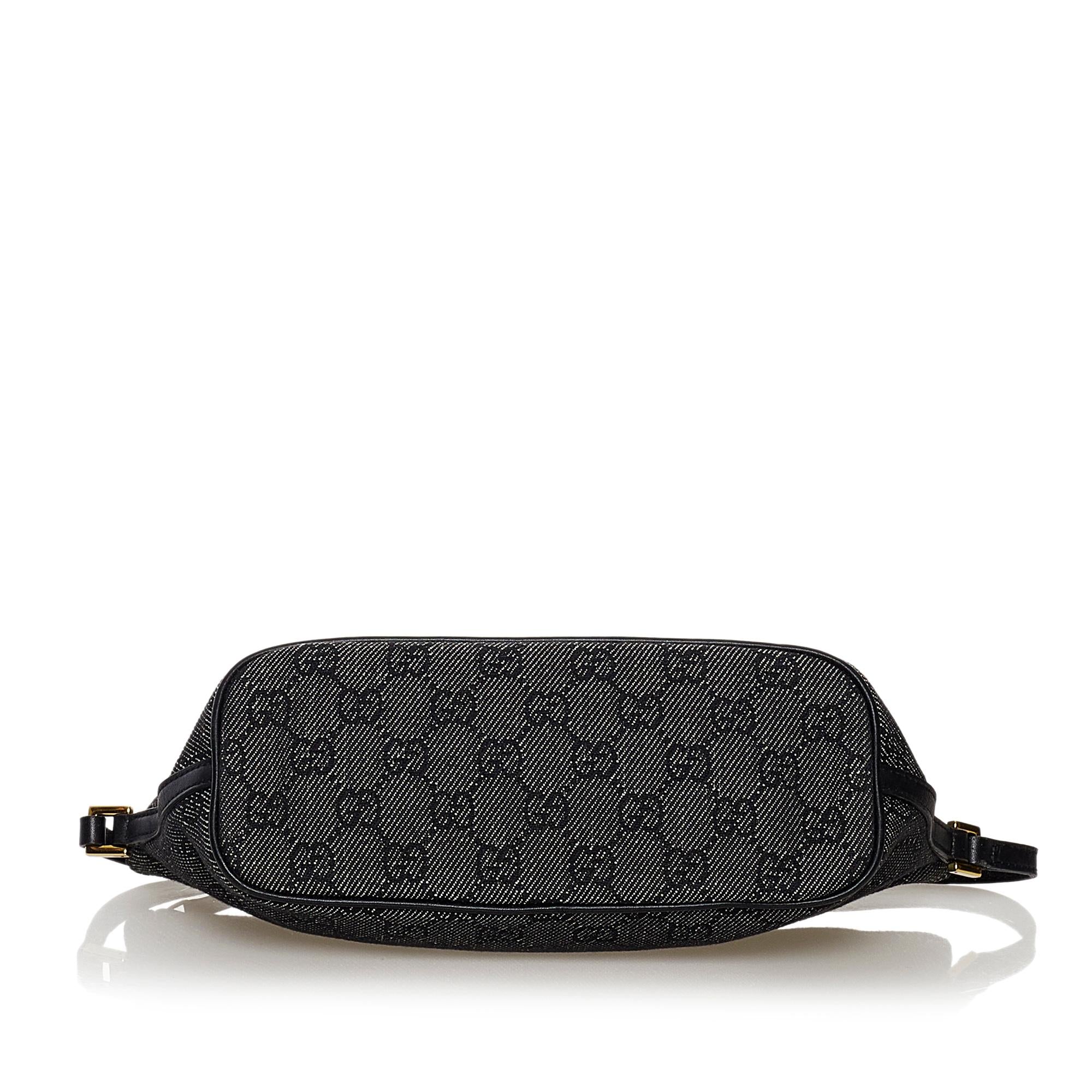 Gucci Gucci Canvas Boat Baguette (SHG-32251)