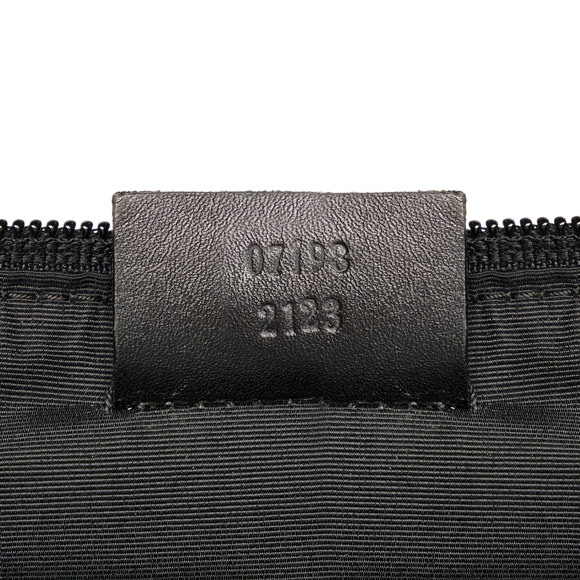 Gucci Gucci Canvas Boat Baguette (SHG-32251)