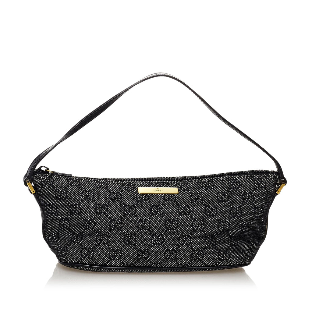 Gucci Gucci Canvas Boat Baguette (SHG-32251)
