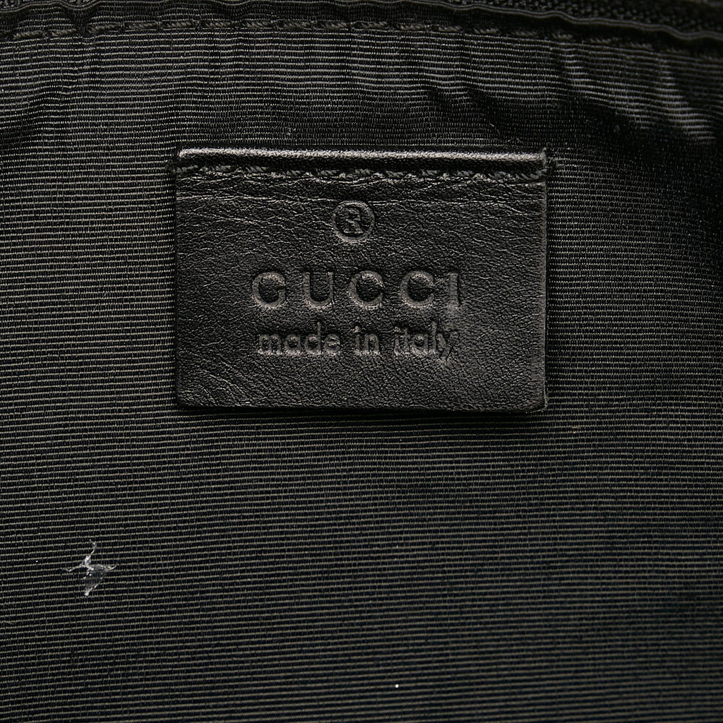 Gucci Gucci Canvas Boat Baguette (SHG-32251)