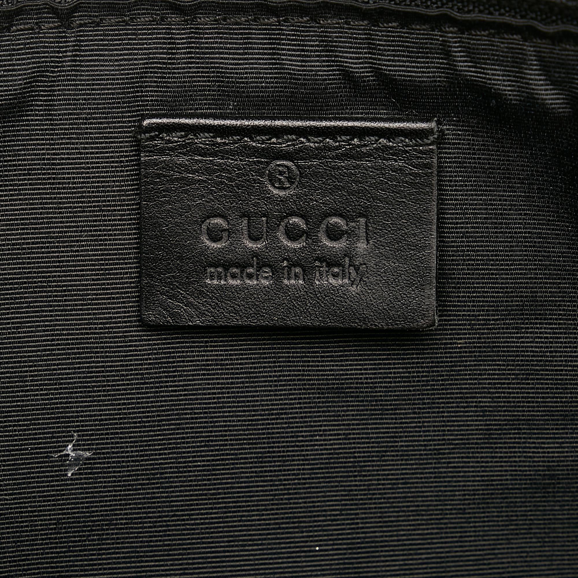 Gucci Gucci Canvas Boat Baguette (SHG-32251)