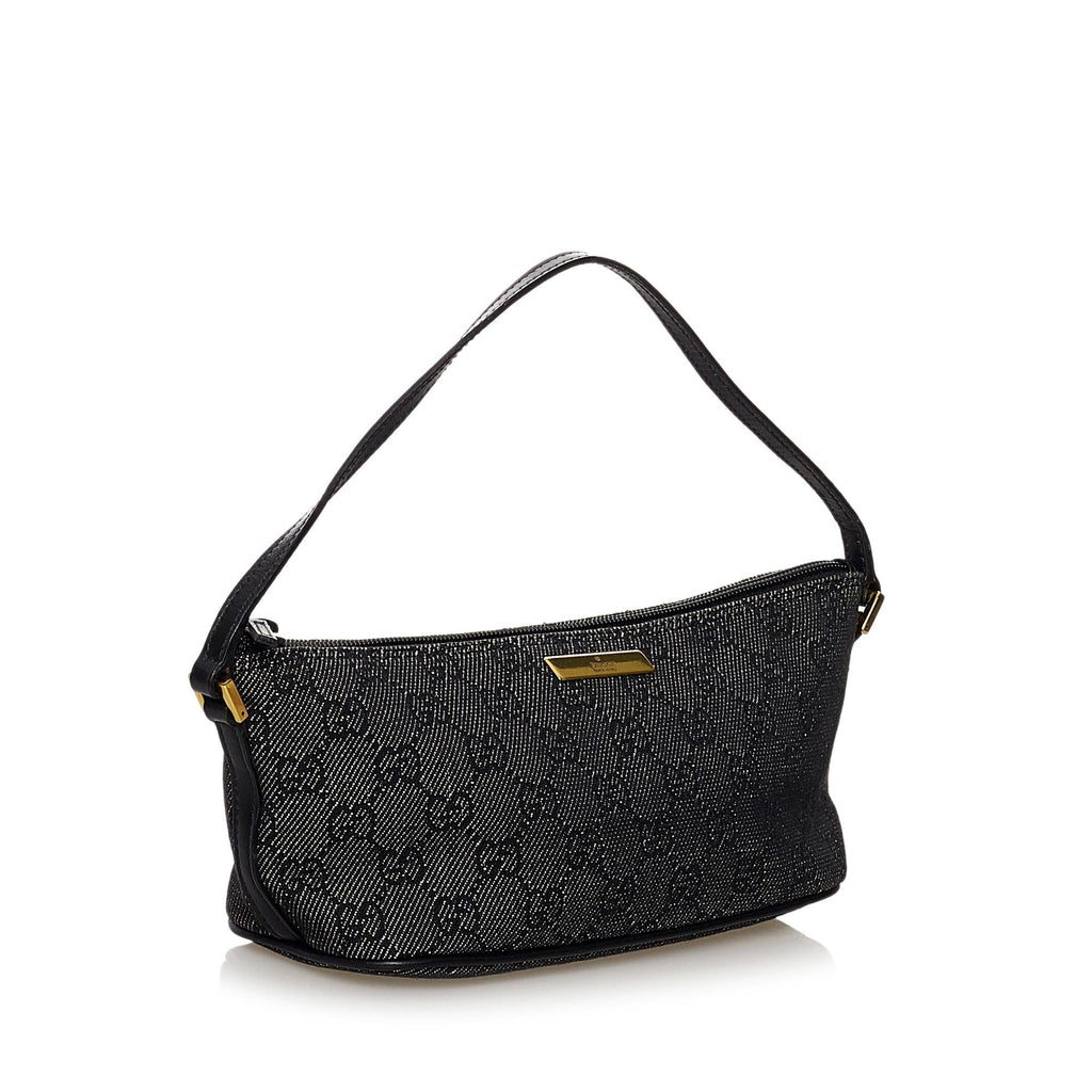Gucci Gucci Canvas Boat Baguette (SHG-32251)