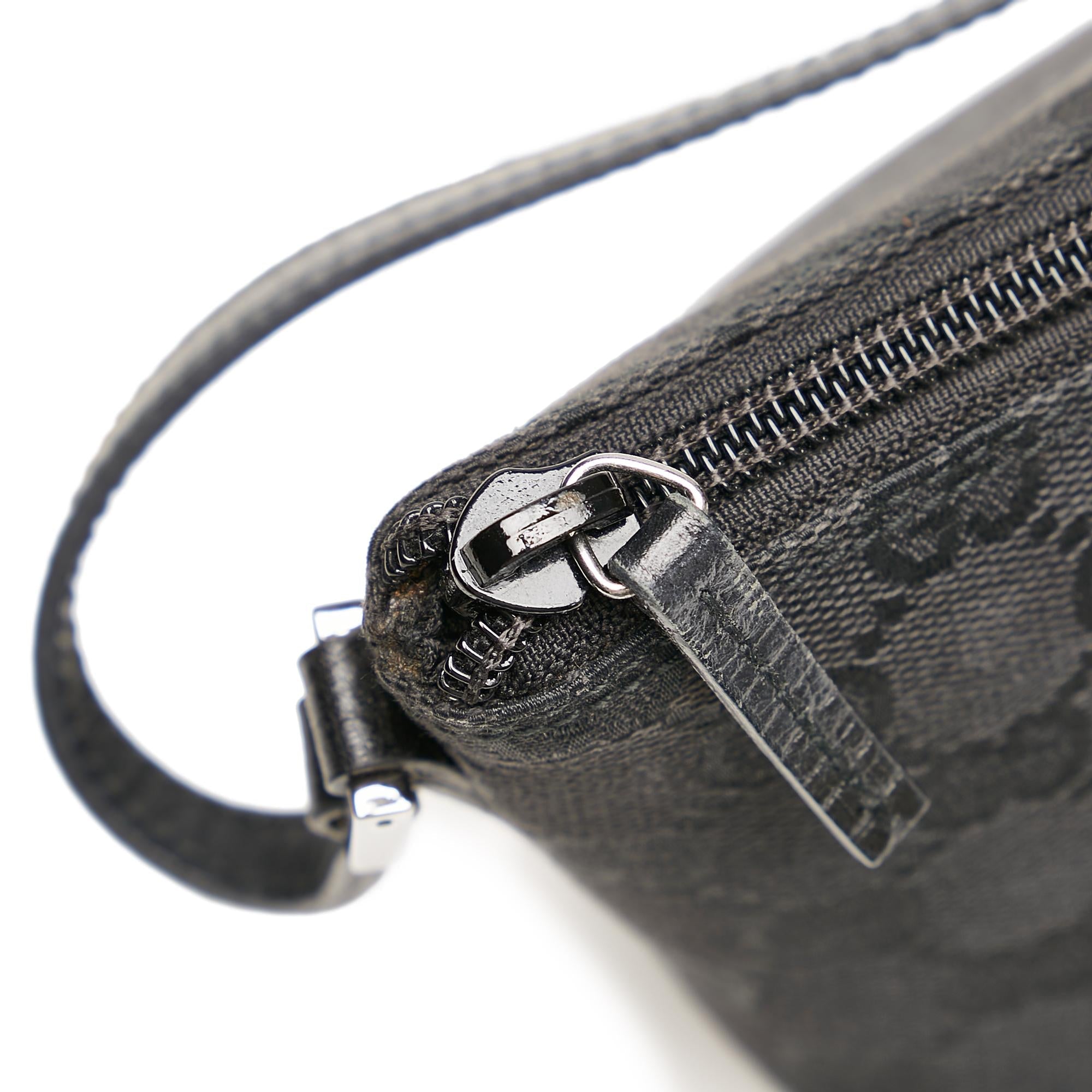 Gucci Gucci Canvas Boat Baguette (SHG-32281)