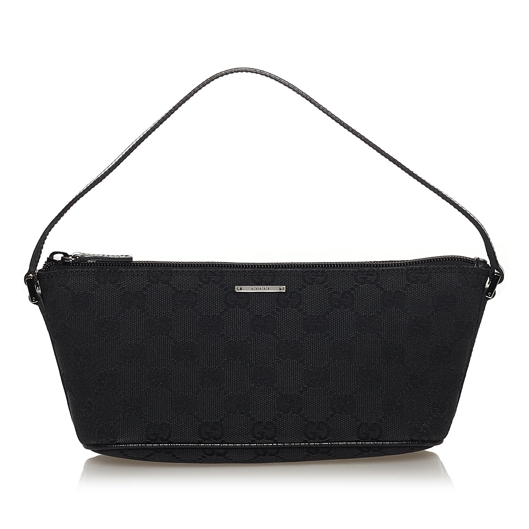 Gucci Gucci Canvas Boat Baguette (SHG-32281)