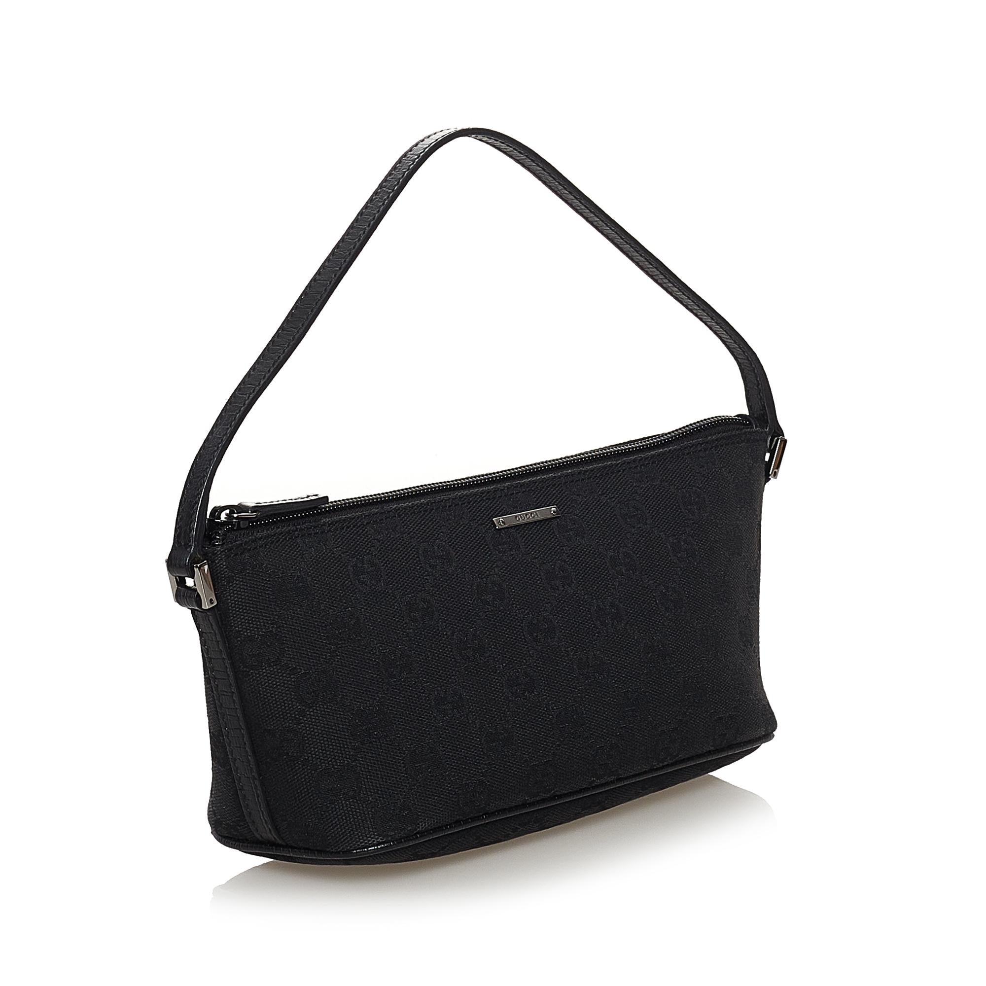 Gucci Gucci Canvas Boat Baguette (SHG-32281)