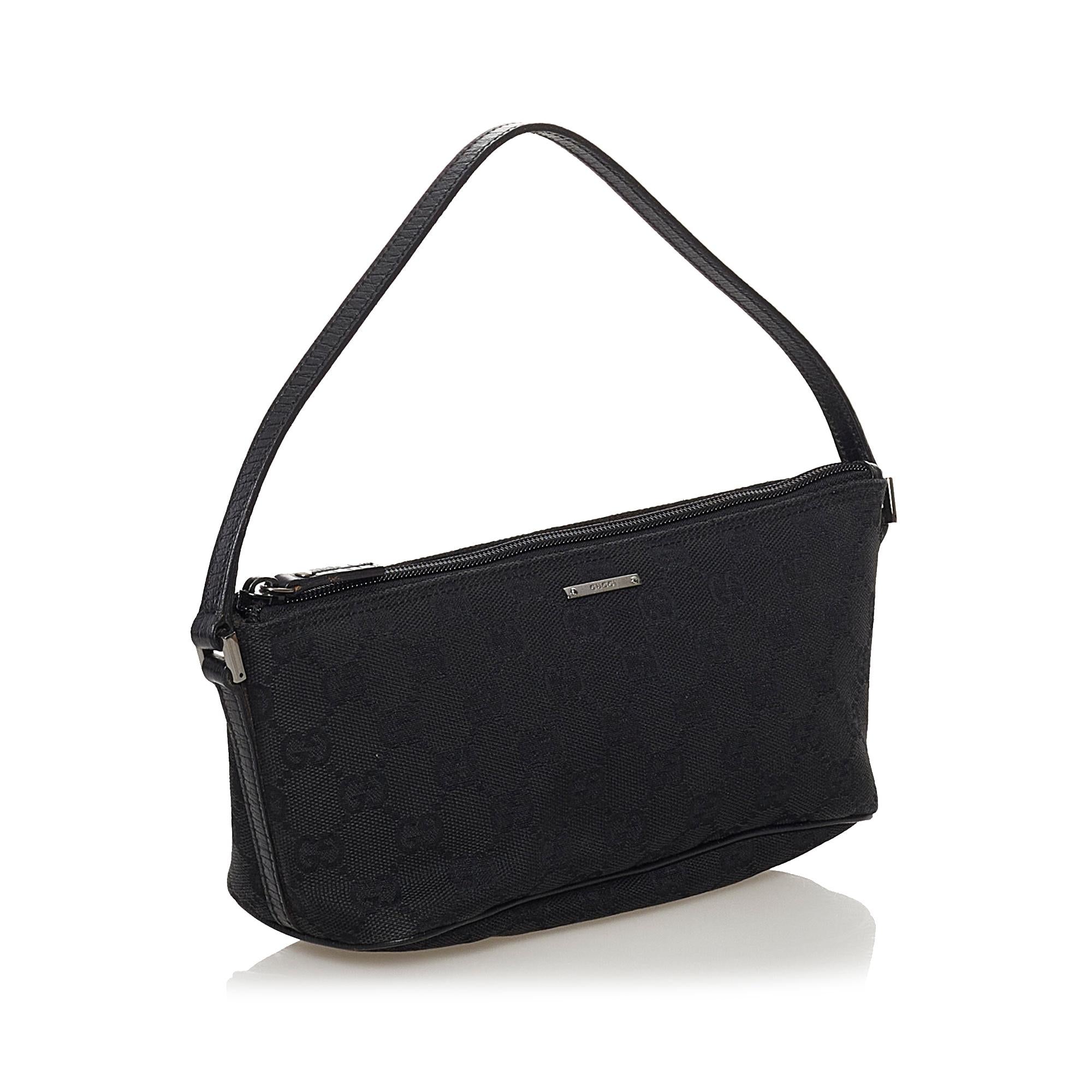 Gucci Gucci Canvas Boat Baguette (SHG-32308)