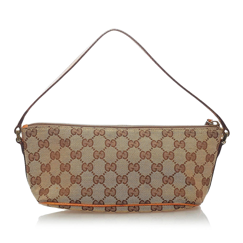 Gucci Gucci Canvas Boat Baguette (SHG-32386)