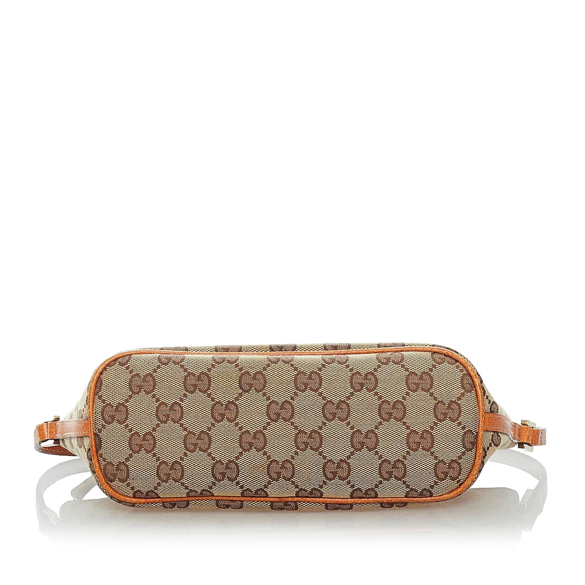 Gucci Gucci Canvas Boat Baguette (SHG-32386)