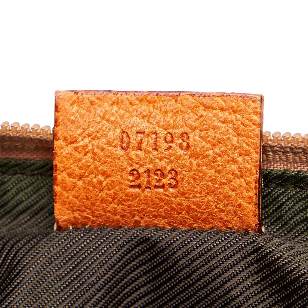 Gucci Gucci Canvas Boat Baguette (SHG-32386)