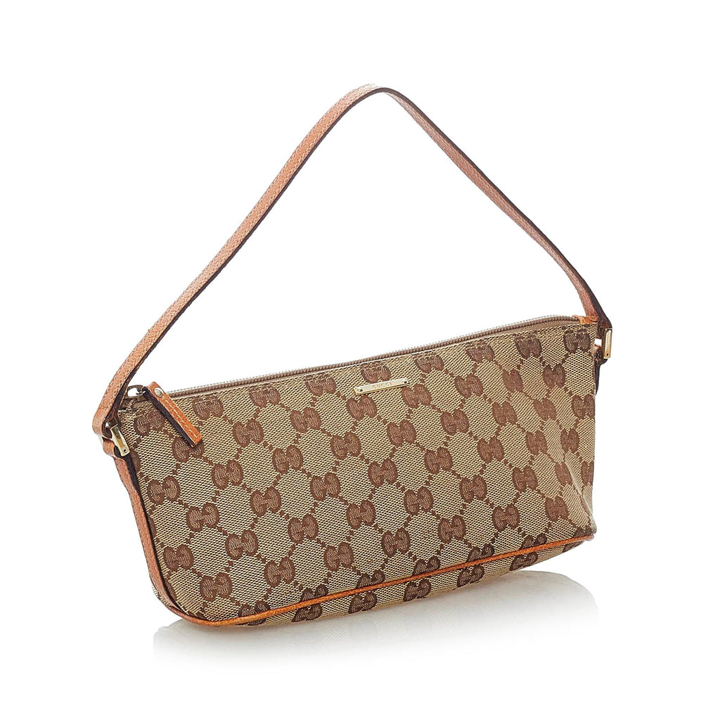 Gucci Gucci Canvas Boat Baguette (SHG-32386)