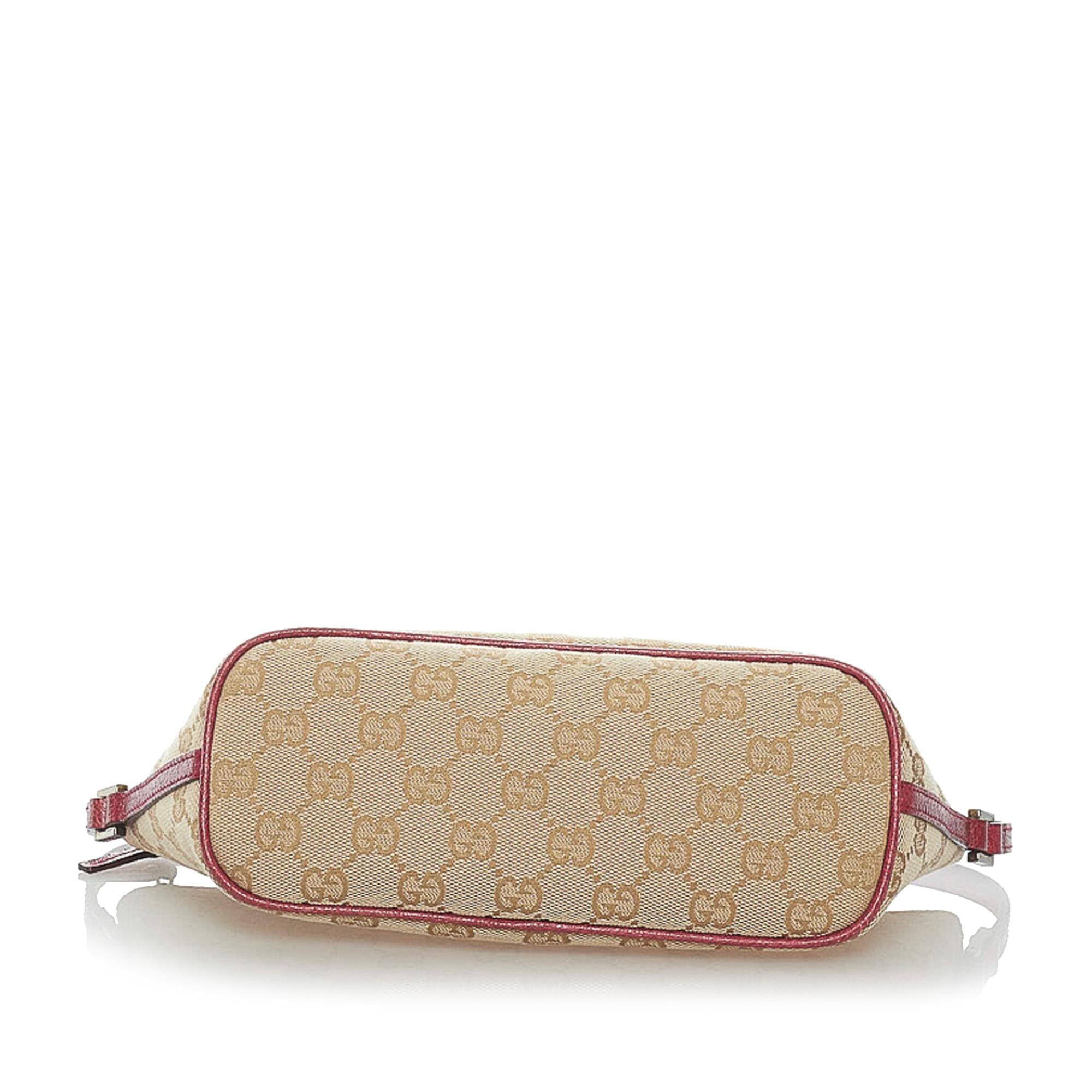 Gucci Gucci Canvas Boat Baguette (SHG-32391)