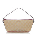 Gucci Gucci Canvas Boat Baguette (SHG-32391)