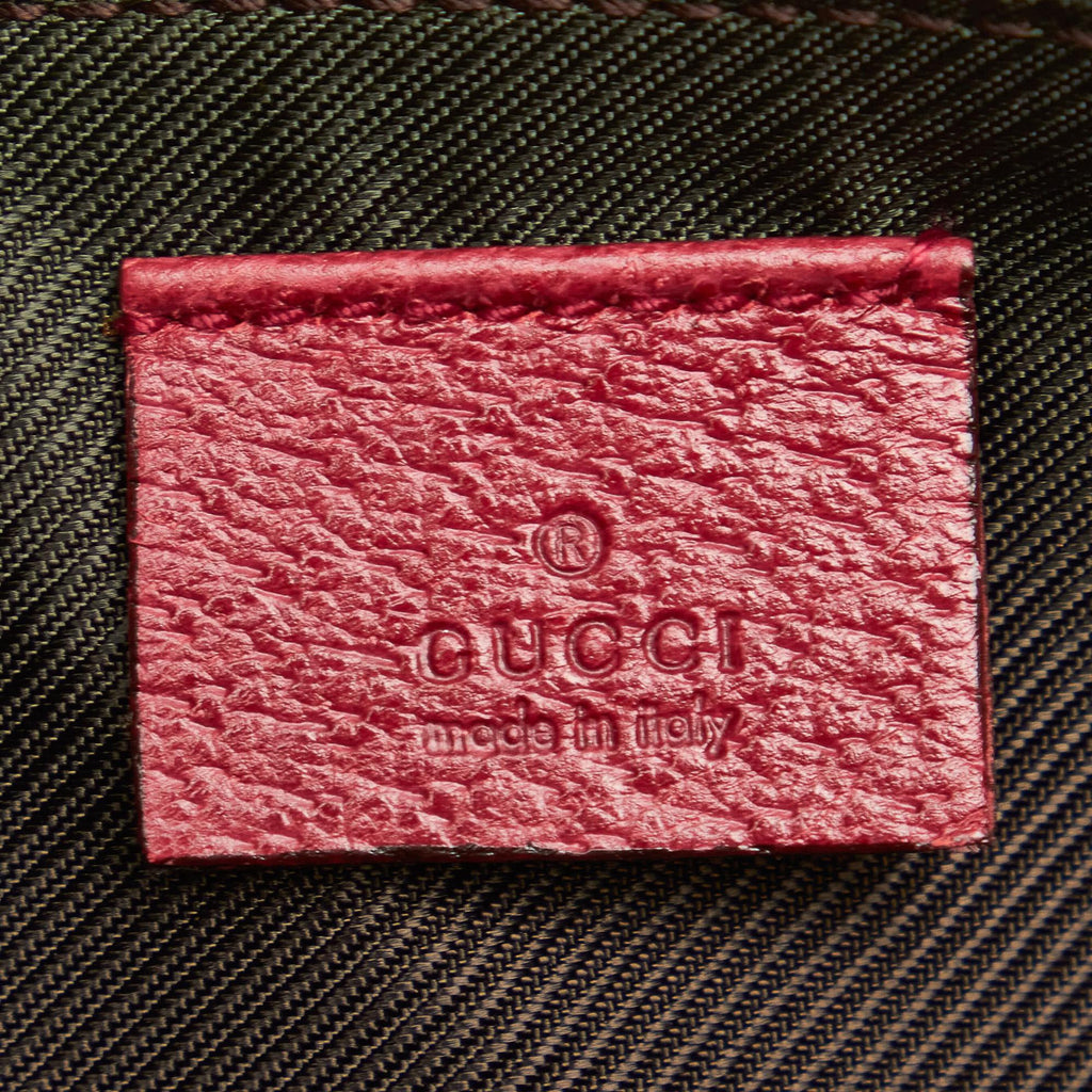 Gucci Gucci Canvas Boat Baguette (SHG-32391)