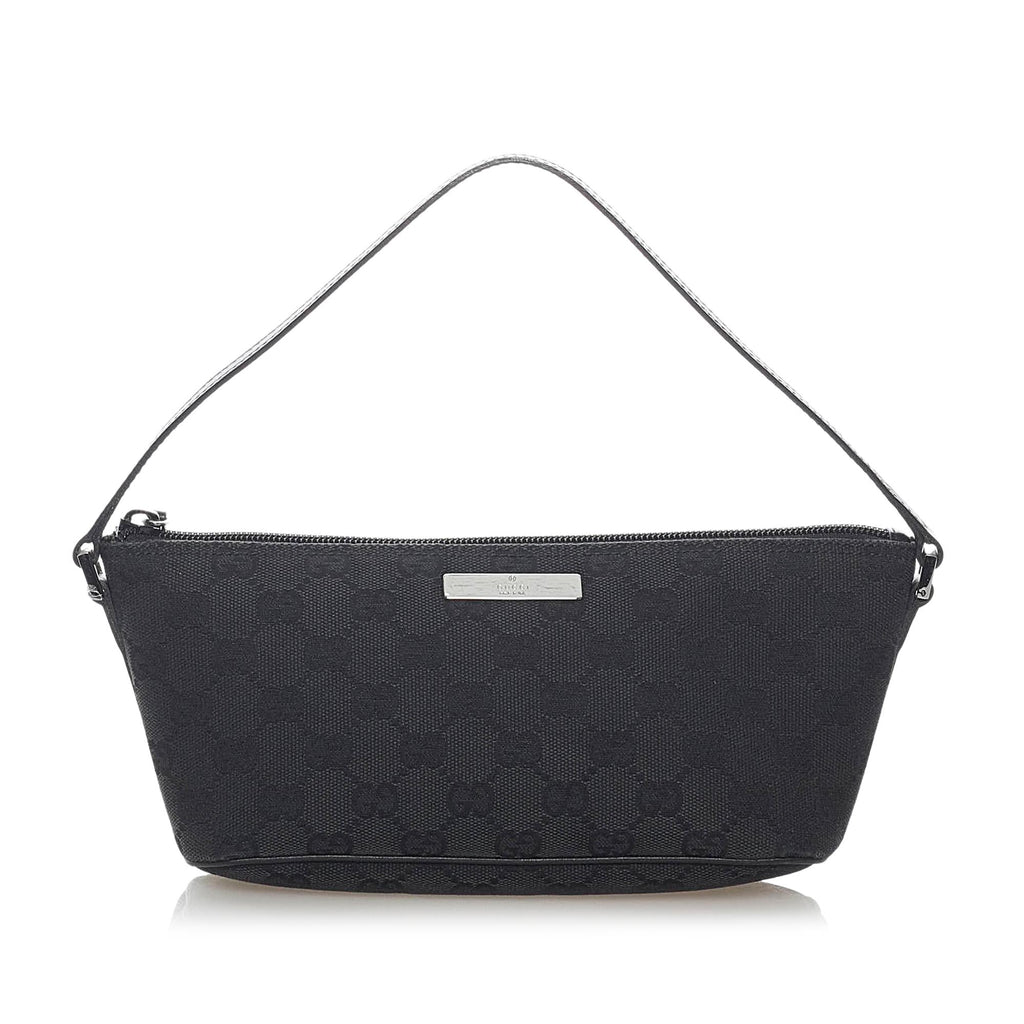 Gucci Gucci Canvas Boat Baguette (SHG-32409)