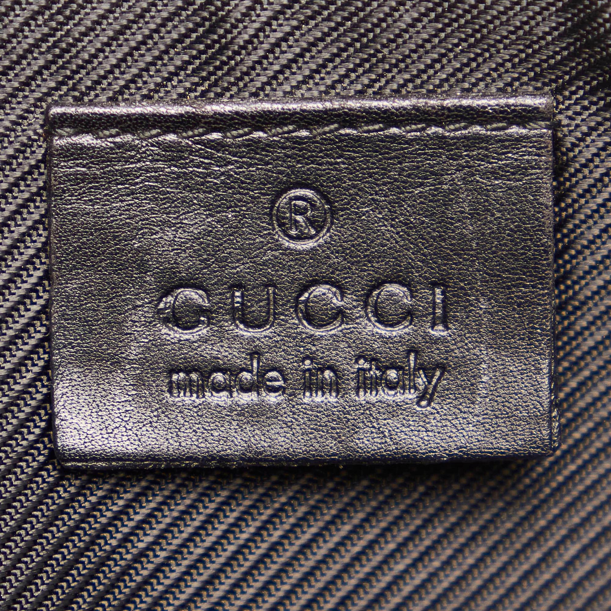 Gucci Gucci Canvas Boat Baguette (SHG-32409)