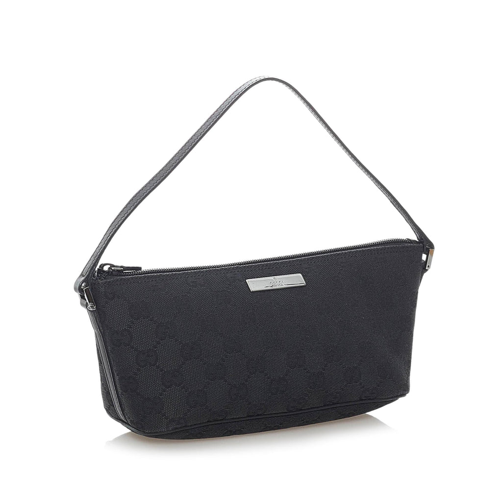 Gucci Gucci Canvas Boat Baguette (SHG-32409)