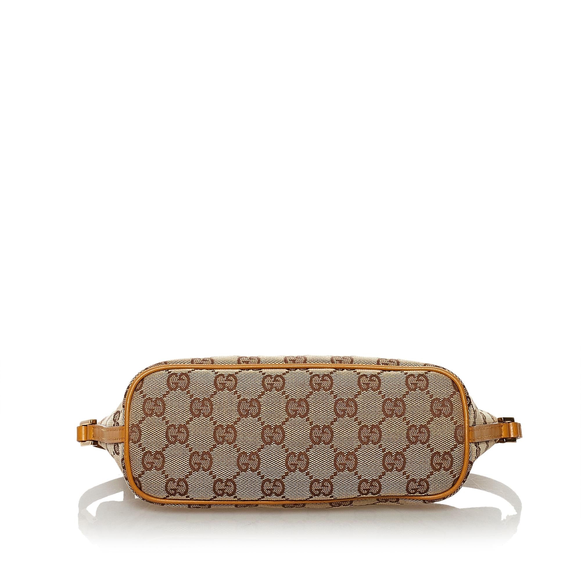 Gucci Gucci Canvas Boat Baguette (SHG-32547)
