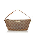 Gucci Gucci Canvas Boat Baguette (SHG-32547)