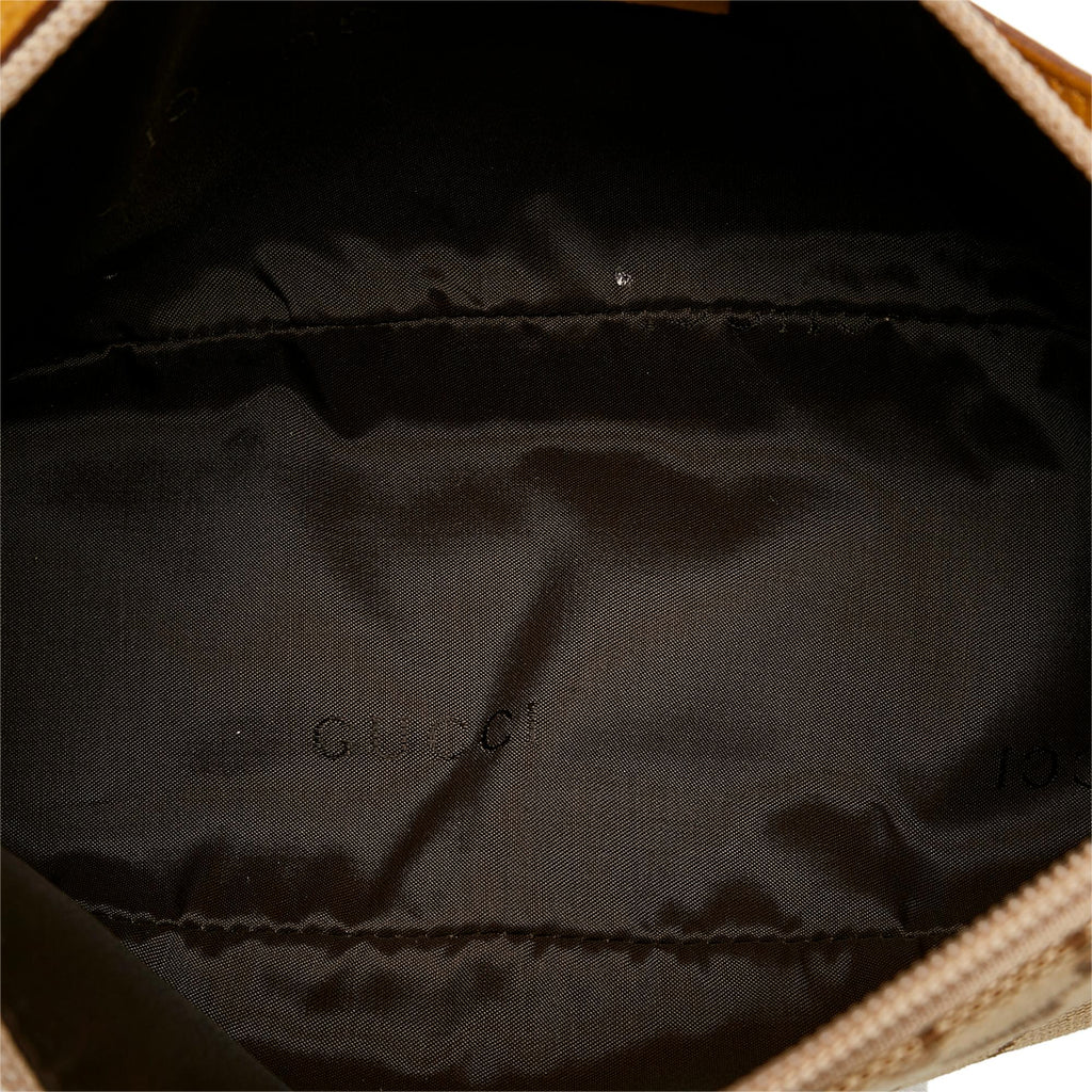 Gucci Gucci Canvas Boat Baguette (SHG-32547)