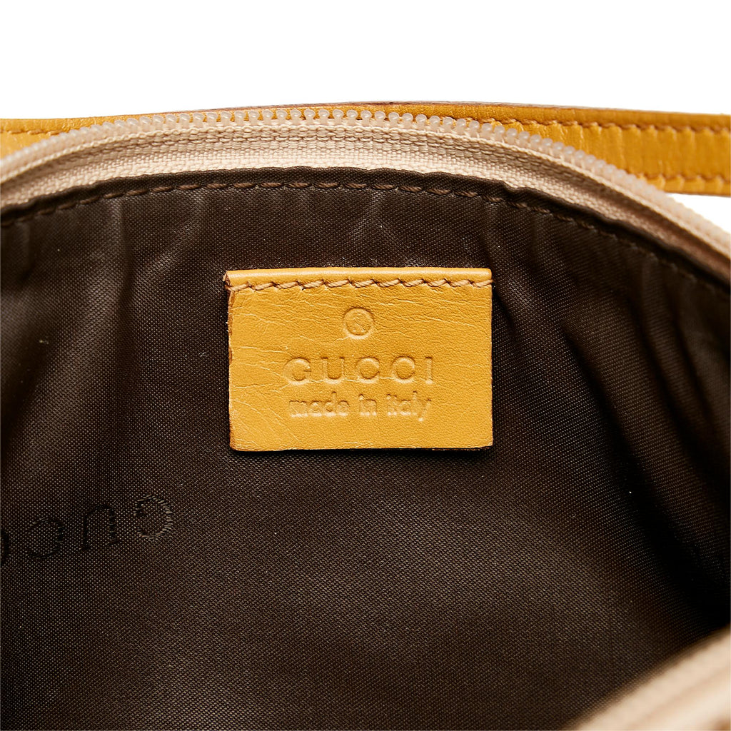 Gucci Gucci Canvas Boat Baguette (SHG-32547)