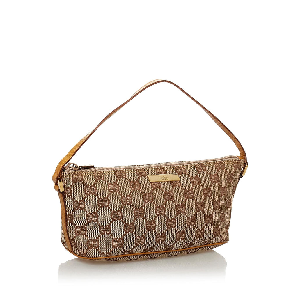 Gucci Gucci Canvas Boat Baguette (SHG-32547)