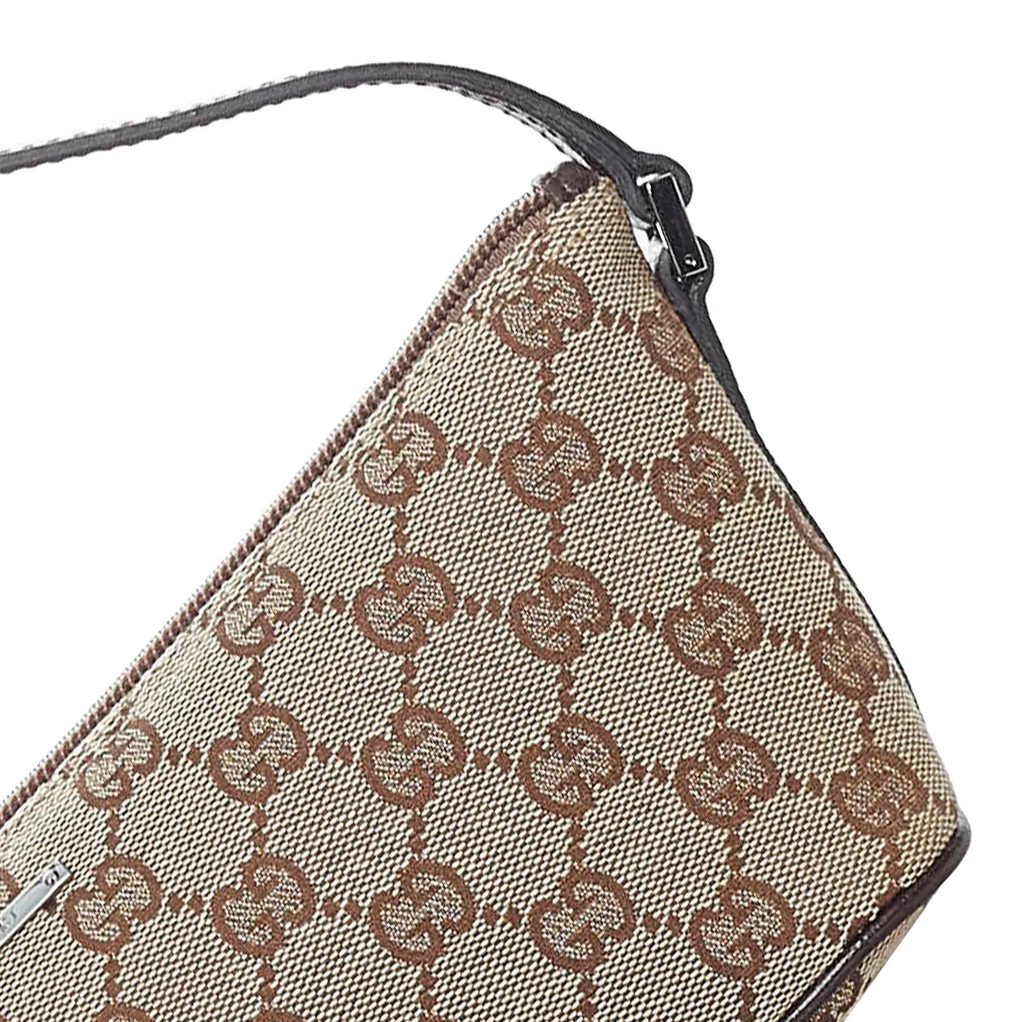 Gucci Gucci Canvas Boat Baguette (SHG-32689)