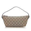 Gucci Gucci Canvas Boat Baguette (SHG-32689)