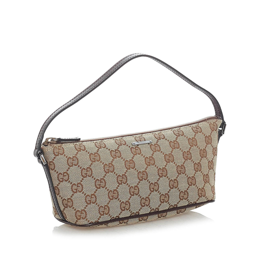 Gucci Gucci Canvas Boat Baguette (SHG-32689)
