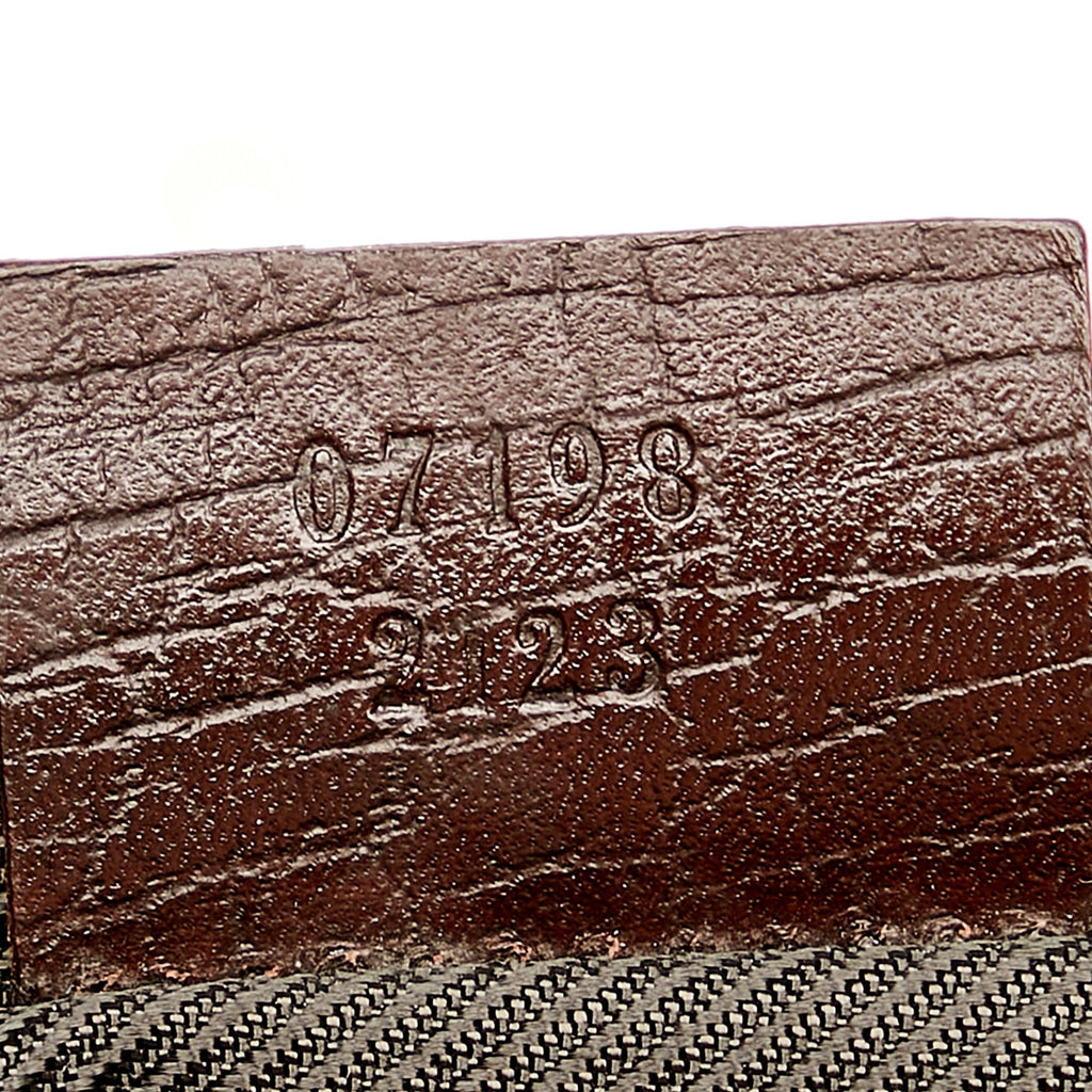 Gucci Gucci Canvas Boat Baguette (SHG-32757)