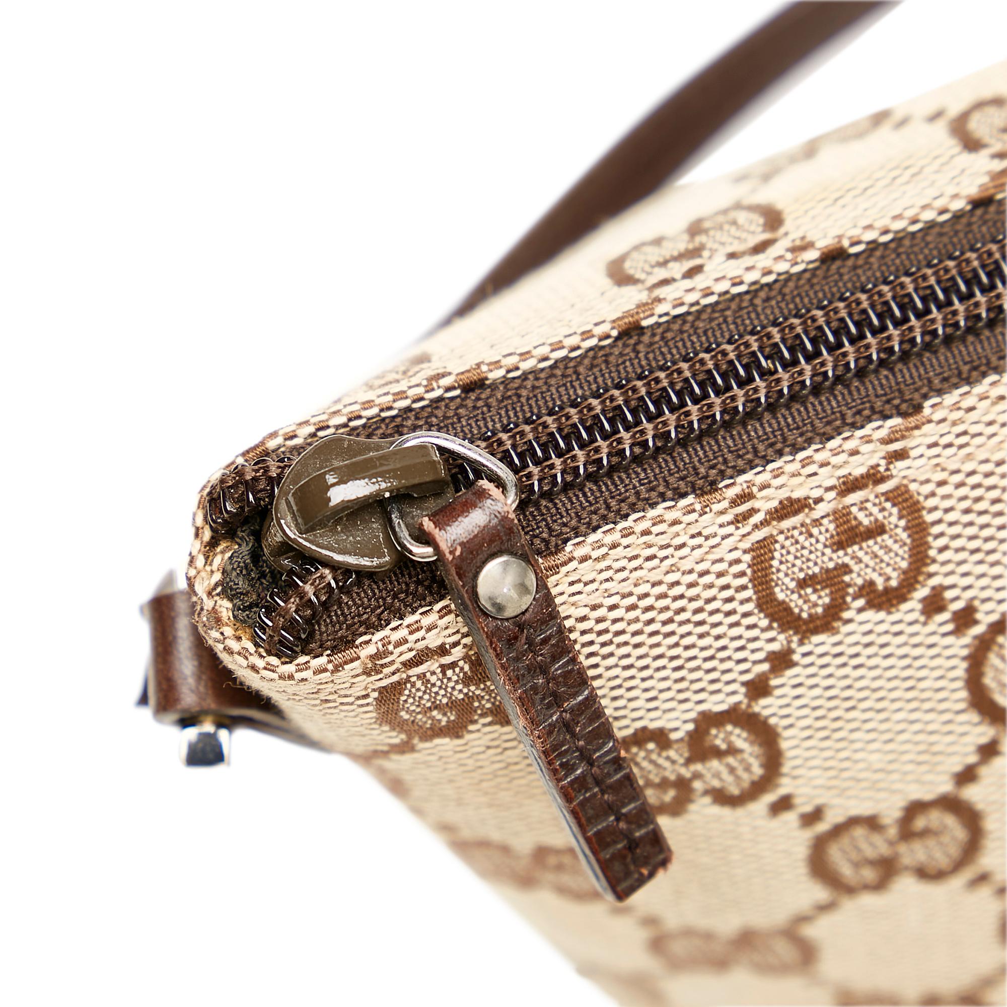 Gucci Gucci Canvas Boat Baguette (SHG-32757)