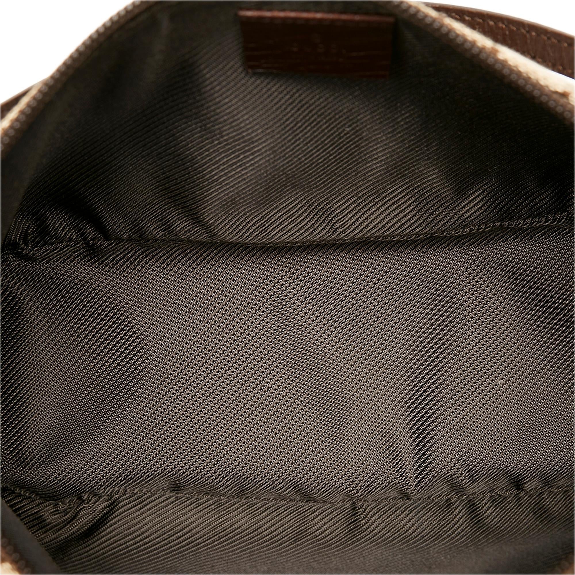 Gucci Gucci Canvas Boat Baguette (SHG-32757)