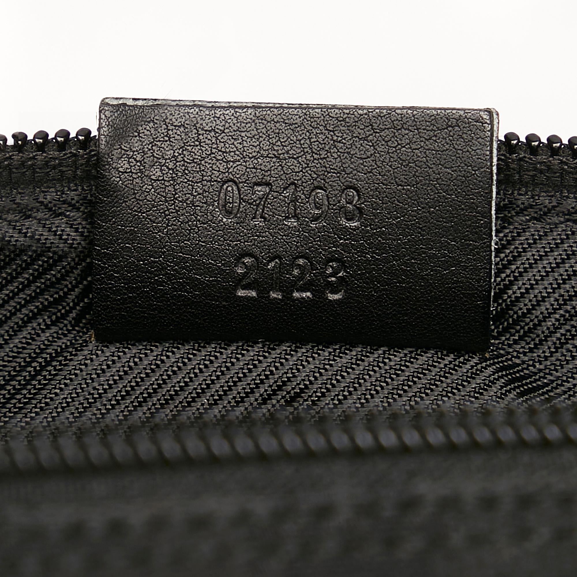 Gucci Gucci Canvas Boat Baguette (SHG-32776)