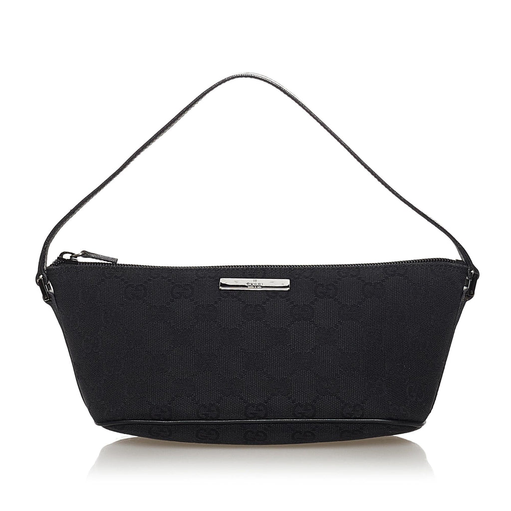Gucci Gucci Canvas Boat Baguette (SHG-32776)