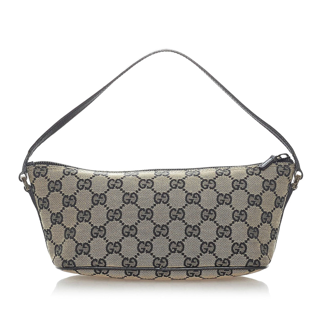 Gucci Gucci Canvas Boat Baguette (SHG-32903)