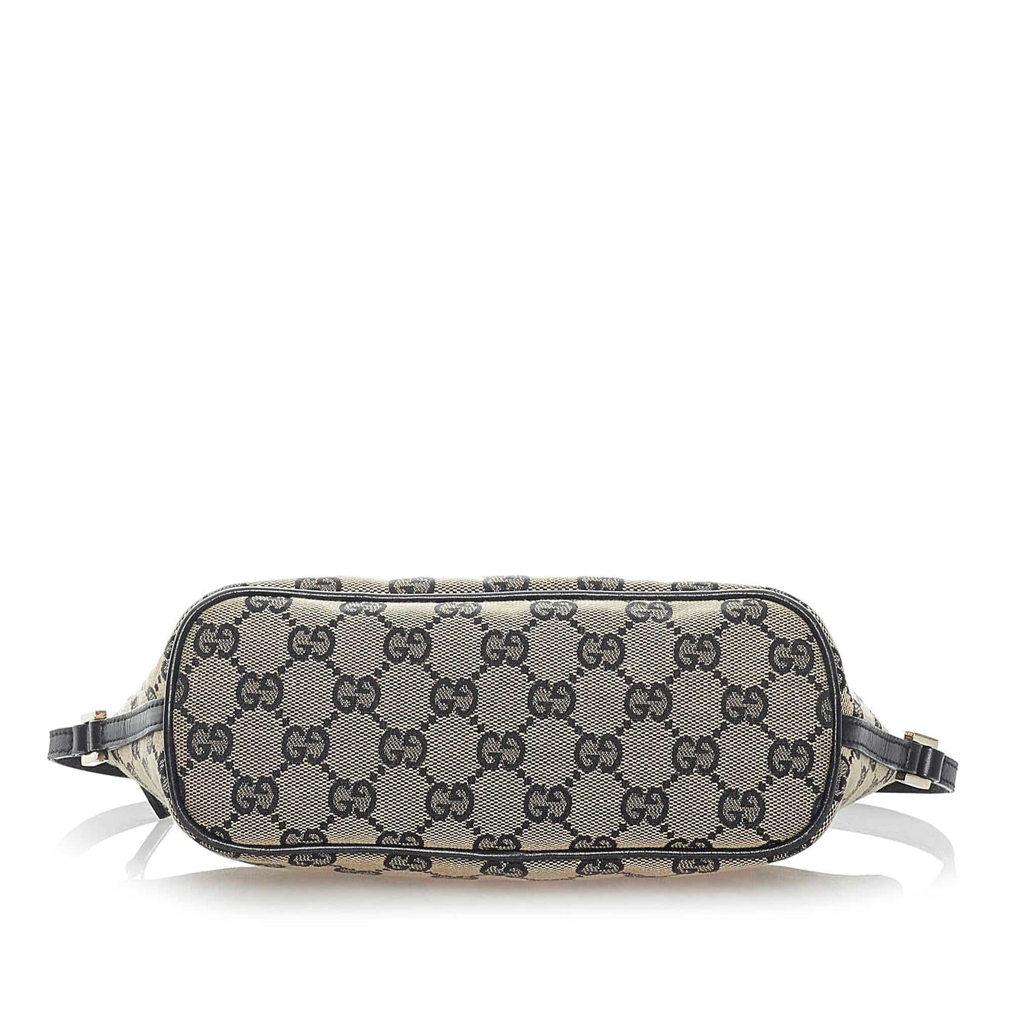 Gucci Gucci Canvas Boat Baguette (SHG-32903)