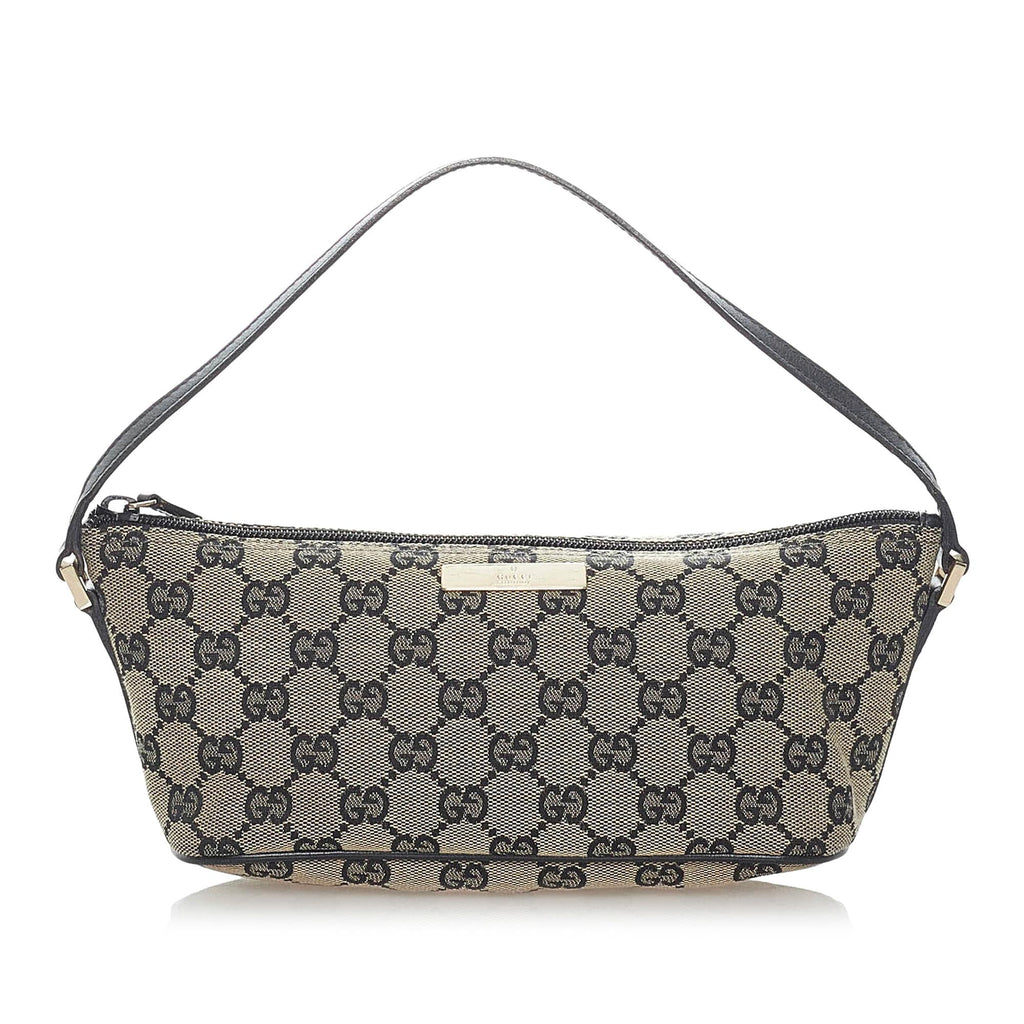 Gucci Gucci Canvas Boat Baguette (SHG-32903)