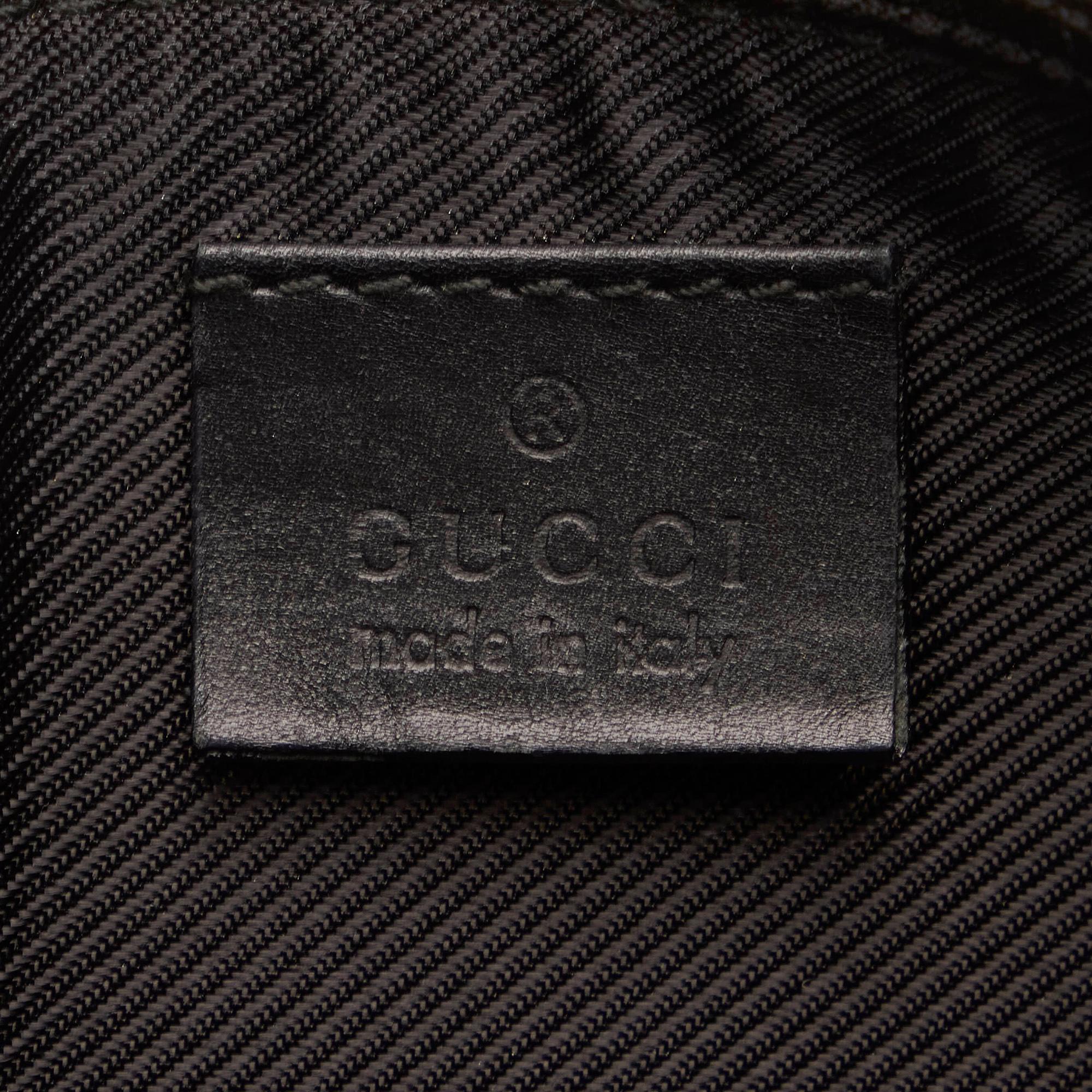Gucci Gucci Canvas Boat Baguette (SHG-32903)