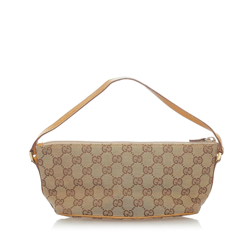 Gucci Gucci Canvas Boat Baguette (SHG-32977)