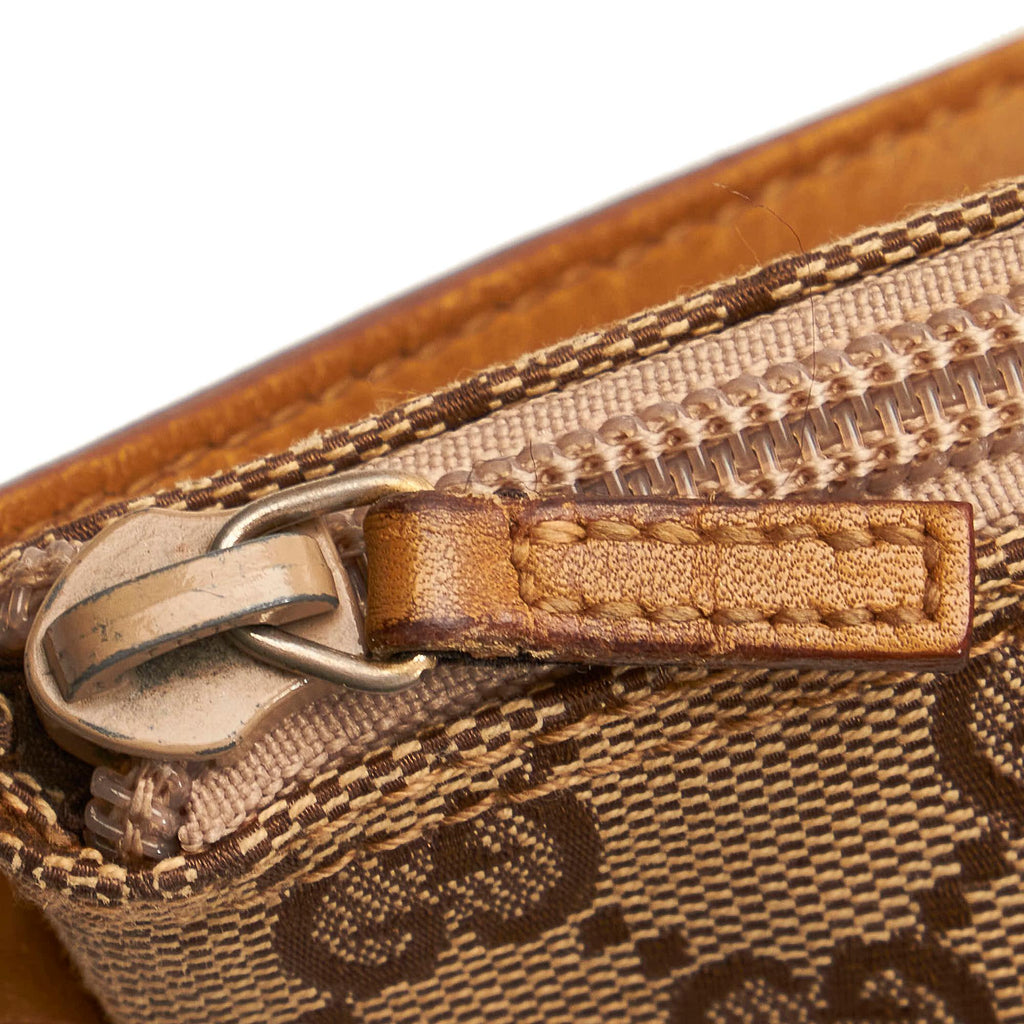Gucci Gucci Canvas Boat Baguette (SHG-32977)