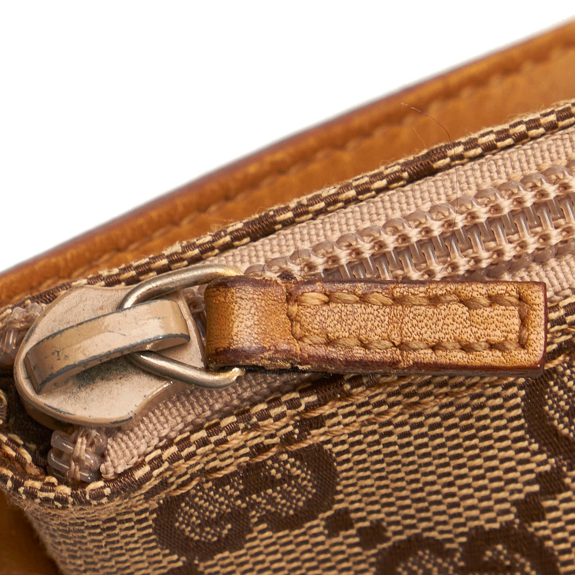 Gucci Gucci Canvas Boat Baguette (SHG-32977)
