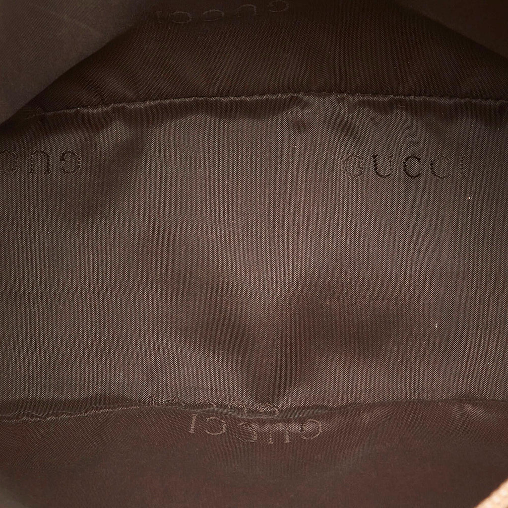 Gucci Gucci Canvas Boat Baguette (SHG-32977)