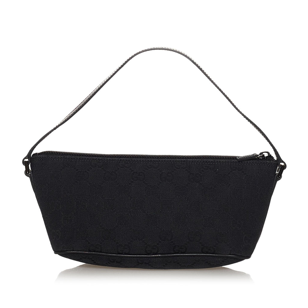 Gucci Gucci Canvas Boat Baguette (SHG-33035)