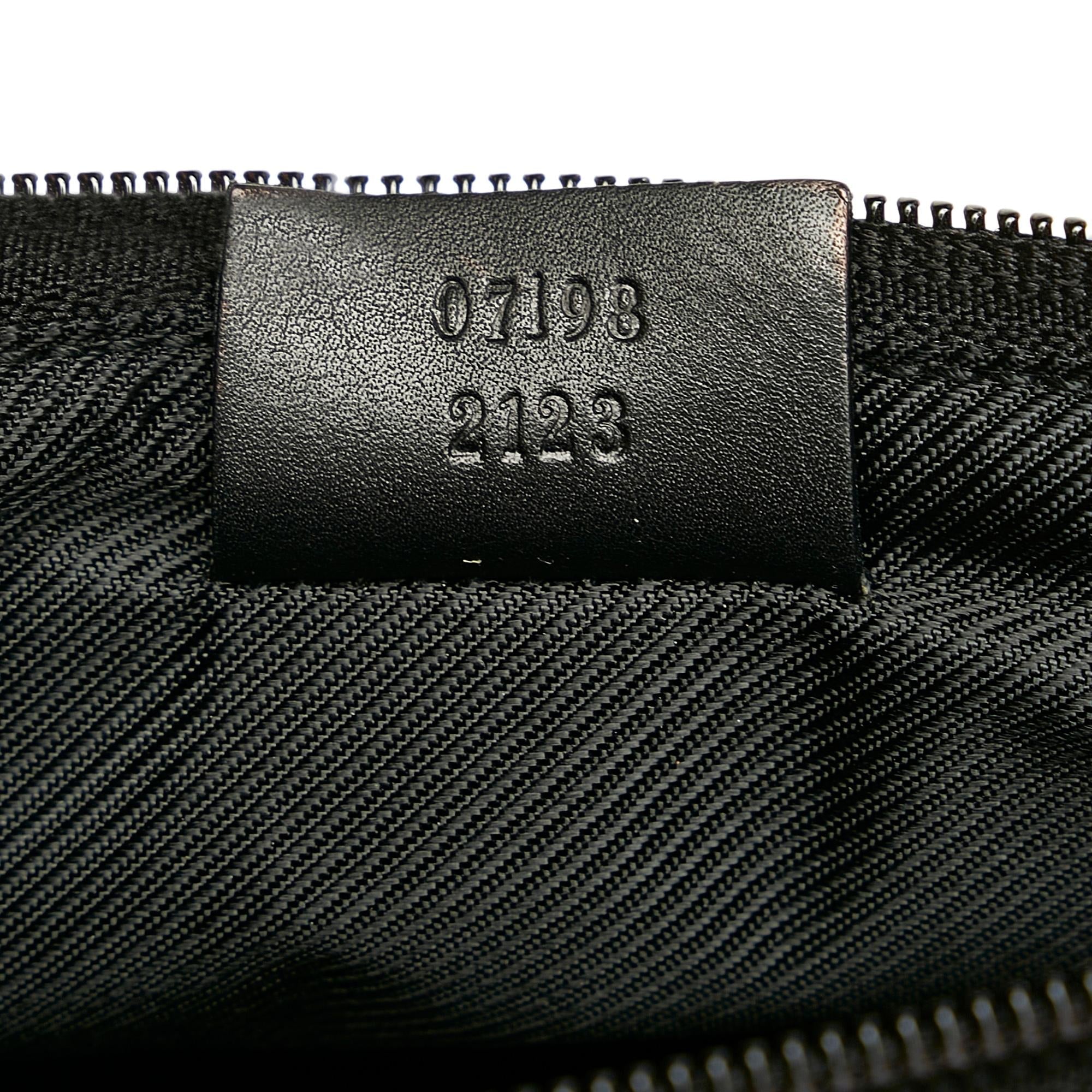 Gucci Gucci Canvas Boat Baguette (SHG-33035)
