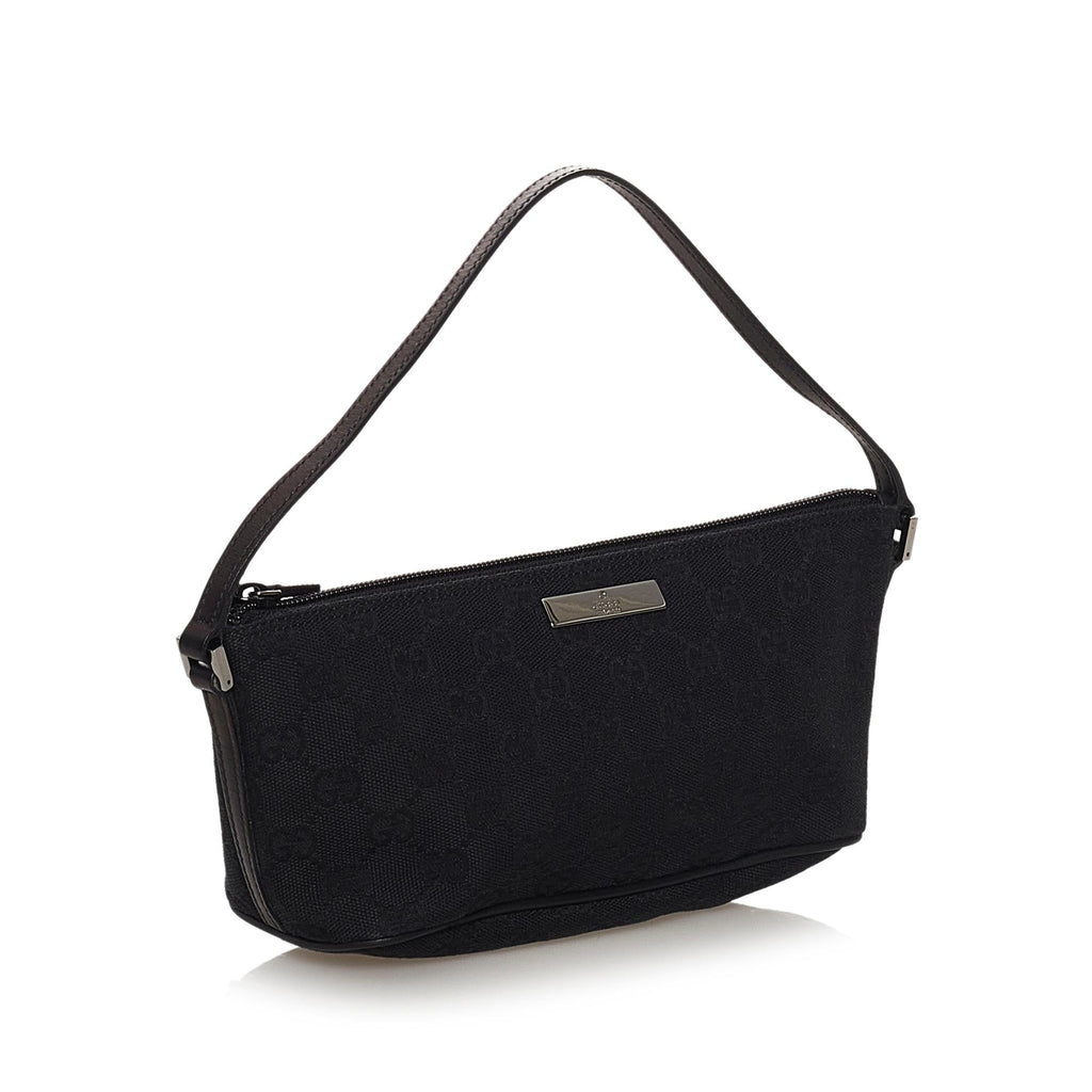 Gucci Gucci Canvas Boat Baguette (SHG-33035)