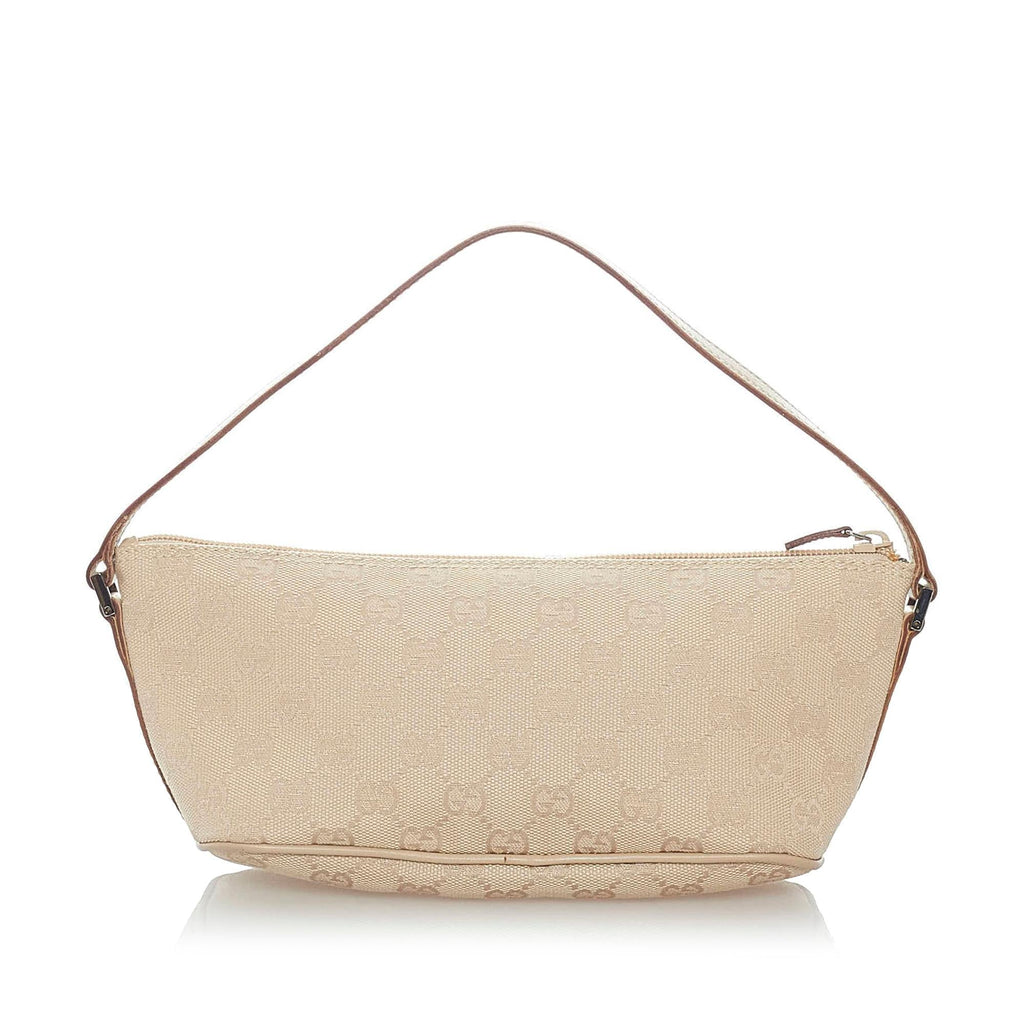 Gucci Gucci Canvas Boat Baguette (SHG-33165)