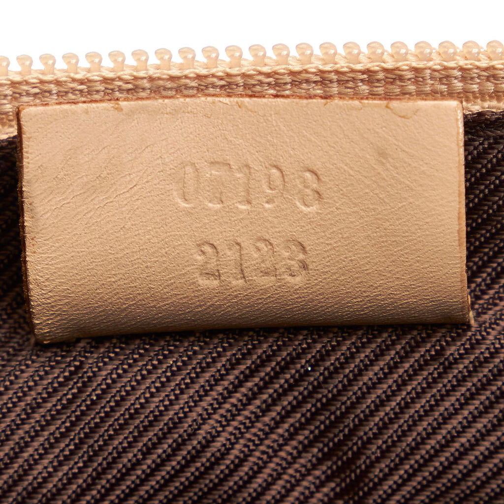 Gucci Gucci Canvas Boat Baguette (SHG-33165)