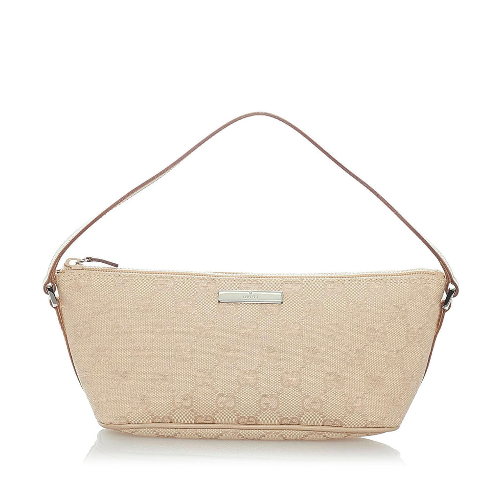 Gucci Gucci Canvas Boat Baguette (SHG-33165)
